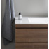 Duravit L-Cube База с раковиной 500x800x480, 2 выдв.ящика, American Walnut
