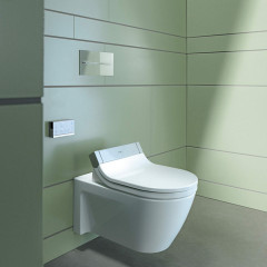 Duravit Унитаз подвесной 620х375 мм, с креплением,цвет белый