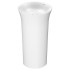 Duravit White Tulip Раковина ? 500 мм напольная, без отв под смес, с керам крышкой, без перелива, сифон, слив в пол, с WonderGliss, цвет: белый