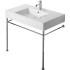 Duravit Vero Металлическая консоль регулировка по высоте + 50 мм, хром для умывальника # 032985