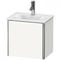 Duravit Viu Раковина подвесная без перелива, выпуск с керам покрытием, 1 отв. под смес, 45х32см, покр WonderGliss, цвет белый
