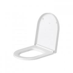 Duravit Me by Starck Сиденье для унитазов , цвет белый, петли нерж сталь, с микролифт (СПЕЦЦЕНА)