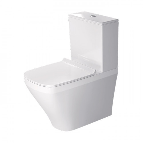Duravit DuraStyle Унитаз моноблок пристенный 370х630 мм, с креплением,слив универcал, цвет белый