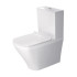 Duravit DuraStyle Унитаз моноблок пристенный 370х630 мм, с креплением,слив универcал, цвет белый