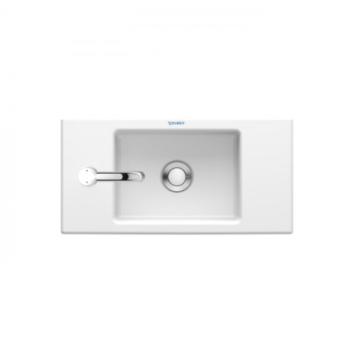 Duravit Vero Air Раковина накладная500х250 мм, с 1 отв. под смеситель слева , Цвет белый (СПЕЦЦЕНА)