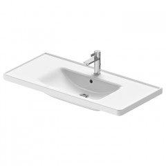 Duravit D-Neo Раковина накладная 1005х480 мм, с переливом, с 1 отв. под смеситель, цвет: белый