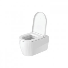 Duravit Me by Starck Сиденье для унитазов , цвет белый, петли нерж сталь, с микролифт (СПЕЦЦЕНА)