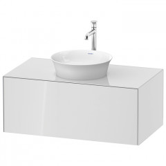 Duravit White Tulip Тумбочка подвесная, 408x1000x550 мм, 1 выдвижной ящик, цвет: белый высокоглянцевый