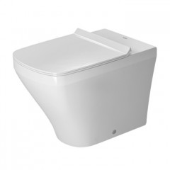 Duravit DuraStyle Унитаз напольный пристенный 370х570 мм, с креплением,слив в стену. цвет белый