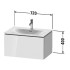 Duravit L-Cube Тумба подвесная под раковину # 234473, 1 выдвижное отделение, 400x720x481мм, цвет White High Gloss