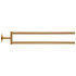 Duravit Starck T Полотенцедержатель двойной, настенный 465мм, цвет: bronze Brushed