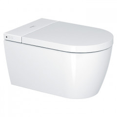 Duravit Starck f Pro Compact Комплект унитаз-биде, Сиденье SensoWash #612001012000310 и унитаз Rimless #2510092000, белый (СРОК пост - ПО Запросу!)