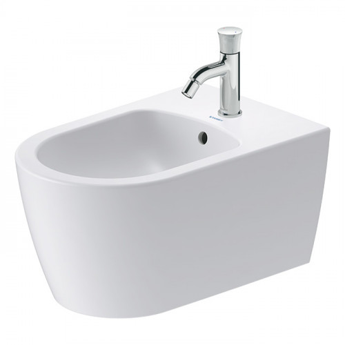 DURAVIT Bento Starck Box Биде подвесное,370 x 570 мм, с 1 отв под смеситель, HygieneGlaze, белый матовый