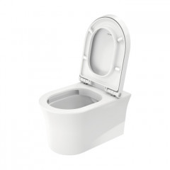 Duravit White Tulip Унитаз подвесной 370х540 мм безободковый, HygieneGlaze, цвет: белый
