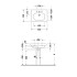 Duravit D-Code Раковина для мебели,с перел., с 1 отв. под смес., 650x480мм, Цвет: Белый