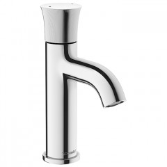 Duravit White Tulip Смеситель для раковины на 1 отв., без донного клапана, h=187мм, излив 100мм цвет: хром