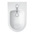 Duravit White Tulip Биде напольное 370x580х420 мм, с переливом, с 1 отв под смеситель, цвет: белый