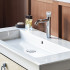 Duravit White Tulip Смеситель для раковины на 1 отв., без донного клапана, h=187мм, излив 100мм цвет: хром