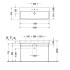 Duravit Vero Air Раковина 120 cm, с переливом, с площадкой, без отв. под смеситель, на столешницу, Цвет белый