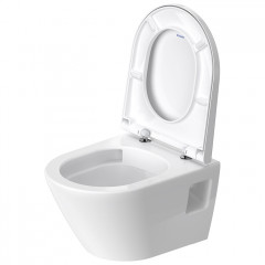 Duravit D-Neo Унитаз подвесной 370х480 мм безободковый, цвет: белый (СПЕЦЦЕНА)