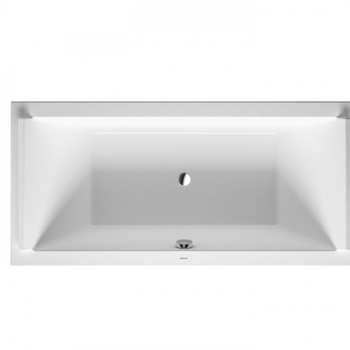 Duravit STARCK Ванна акриловая прямоугольный вариант 1900x900 mm, встраиваемая или с панелями, с 2 наклонами для спины , цвет белый