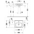 Duravit Soleil by Starck Раковина подвесная 450х380х130 мм,с 1 отв под смеситель, с переливом, WonderGliss ,цвет белый