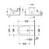 Duravit DuraStyle Биде подвесное 620х370 мм, с 1 отв под смеситель. с креплением, цвет белый