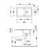 Duravit Cassia Кухонная мойка Cassia 50 860x510, белая