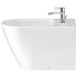Duravit D-Neo Биде напольное 370x650х400 мм, с переливом, с 1 отв под смеситель, с WonderGliss, цвет: белый