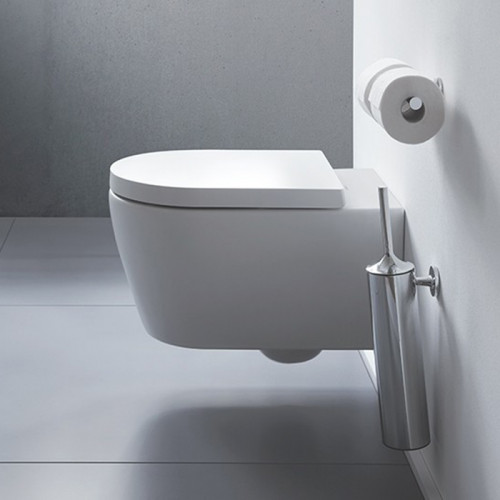 DURAVIT ME BY STARCK Унитаз подвесной 480х370 мм., Rimless, включая крепление Durafix, цвет внутри белый, снаружи белый шелковисто-матовый