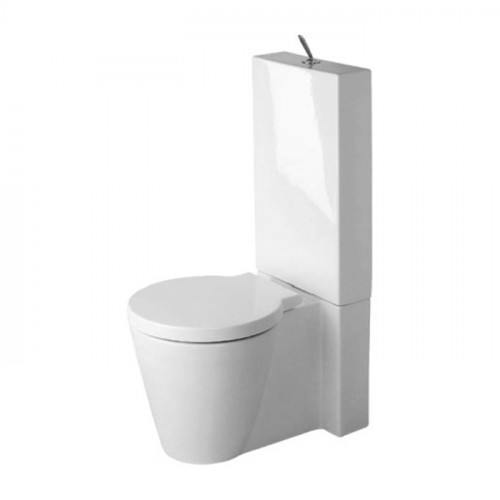 Duravit Унитаз моноблок 640х415 мм, с креплениями , слив универсальный, цвет белый