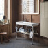 Duravit White Tulip Раковина накладная 1050х490 мм,с переливом, с 1 отв. под смеситель, с WonderGliss, цвет: белый