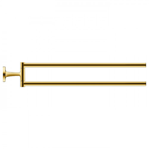 Duravit Starck T Полотенцедержатель двойной, настенный 465мм, цвет: Gold Polished