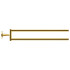 Duravit Starck T Полотенцедержатель двойной, настенный 465мм, цвет: Gold Polished