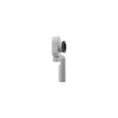 Duravit Сифон для писсуара с вытяжкой d 50 , сток внутренний вертикальный , цвет хром