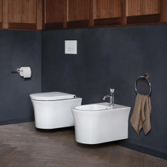 Duravit White Tulip Смеситель для биде, на 1 отв., с донным клапаном цвет: хром