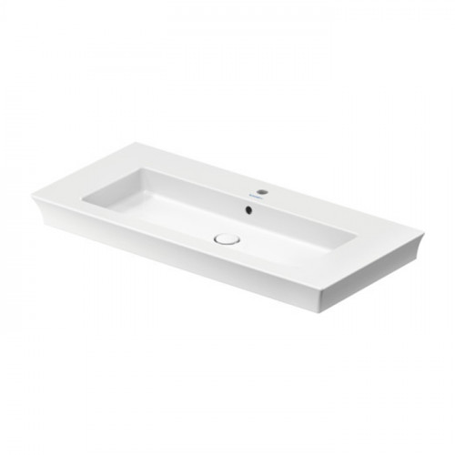 Duravit White Tulip Раковина накладная 1050х490 мм,с переливом, с 1 отв. под смеситель, с WonderGliss, цвет: белый