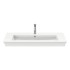 Duravit White Tulip Раковина накладная 1050х490 мм,с переливом, с 1 отв. под смеситель, с WonderGliss, цвет: белый