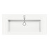 Duravit White Tulip Раковина накладная 1050х490 мм,с переливом, с 1 отв. под смеситель, с WonderGliss, цвет: белый