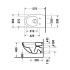 Duravit Architec Комплект: унитаз подвесн 575х365 мм, 257209 + сиденье с микролифтом быстросъемное 006969, цвет белый