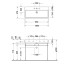 Duravit Vero Air Раковина 100cm, с переливом, с площадкой, без отв. под смеситель, на столешницу, Цвет белый