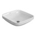 Duravit DuraStyle Раковина встраиваемая снизу , с переливом, 370х370 мм , без отв под смеситель, цвет белый