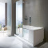 Duravit Shower + Bath Комплект слива-перелива квадратно-овальный