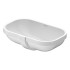 Duravit D-Code Раковина врезная снизу 525х320хh175 мм, с переливом, без отв под смеситель, вкл крепление, цвет: белый
