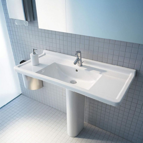 Duravit Starck 3 Раковина 850х485 мм, с переливом, с 1 отв под смеситель, цвет белый