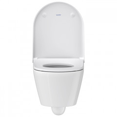 Duravit D-Neo Унитаз подвесной 370х540 мм безободковый, с WonderGliss, цвет: белый (СПЕЦЦЕНА)