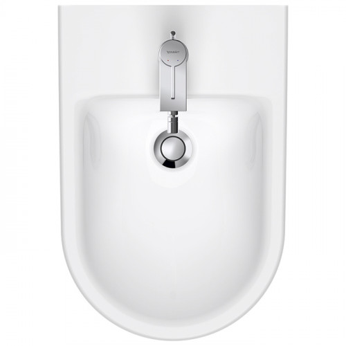 Duravit D-Neo Биде подвесное 370x540 мм, с переливом, с 1отв под смеситель, цвет: белый (СПЕЦЦЕНА)