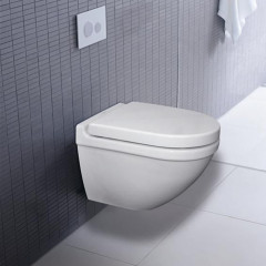 Duravit Starck 3 Унитаз подвесной , 485х360 мм, с креплением Durafix, цвет белый