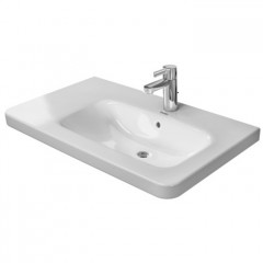 Duravit DuraStyle Раковина для мебели ассиметричная,с перел., с 1 отв. под смес., раковина справа, 800x480мм, Цвет: Белый (СПЕЦЦЕНА)