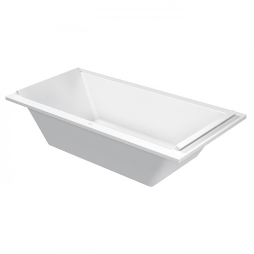 Duravit STARCK Ванна акриловая прямоугольный вариант 2000x1000х460 mm, с 2 наклонами для спины, цвет белый